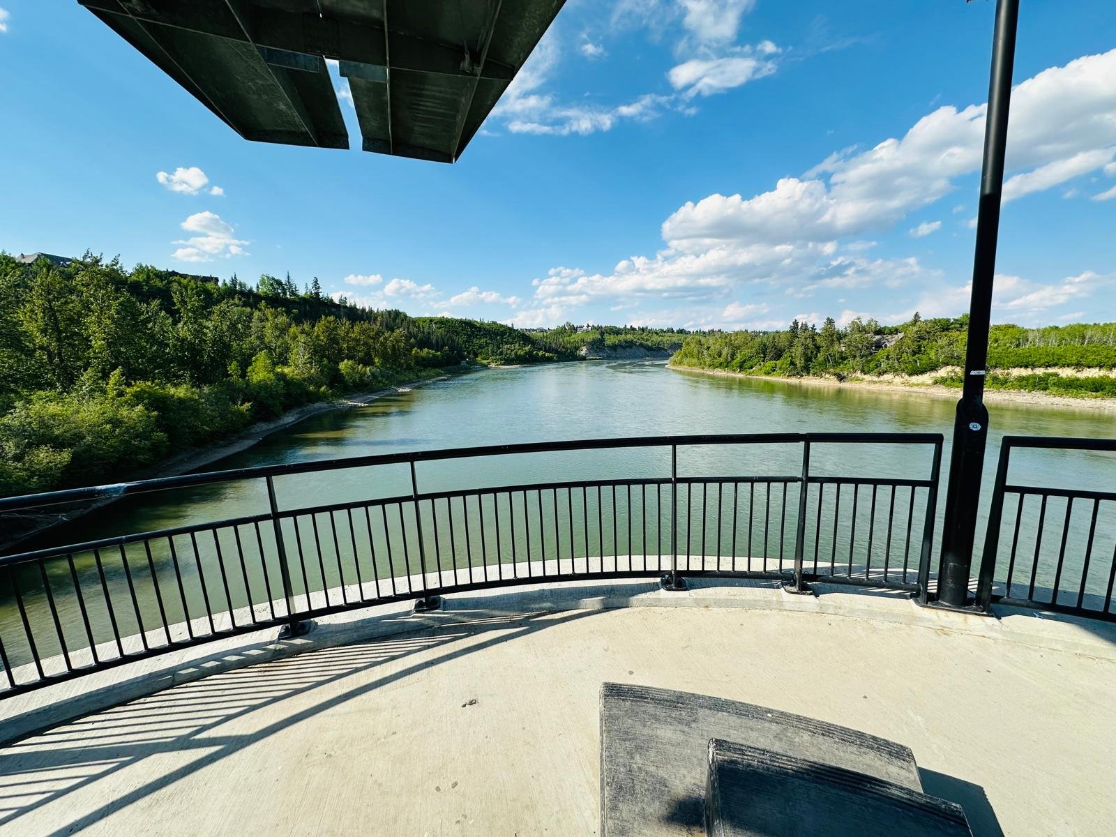 Terwillegar Bridge in southwest Edmonton